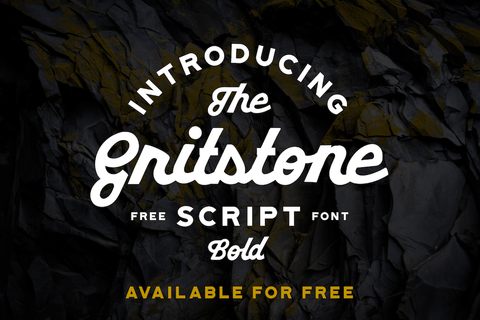 Gritstone - Script Bold