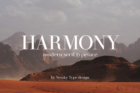 Harmony - Modern Serif Font