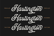 Hastington Script - Vintage Typeface