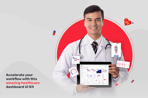 Free Healthcare Dashboard UI Kit