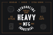 Heavy MFG - Vintage Sans Serif