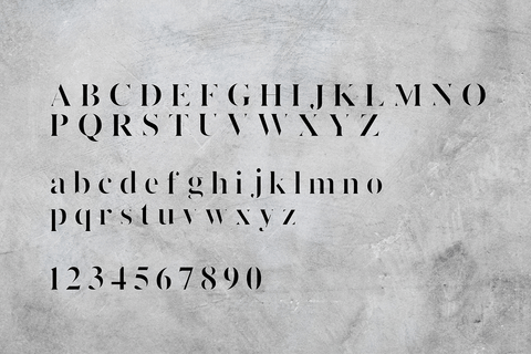 Hinge - Free Stencil Serif Font