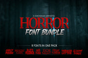 Horror Font Bundle