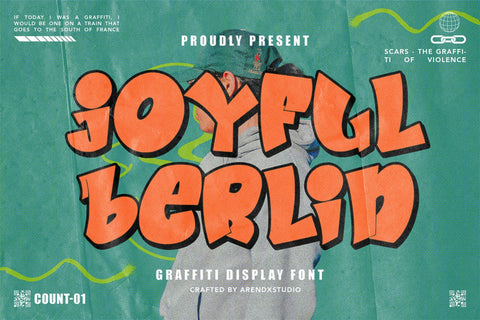 Joyful Berlin - Free Graffiti Display Font