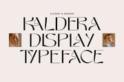 Kaldera - Modern Sans Serif Display Font