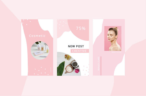 Free Cosmetic Social Media Templates