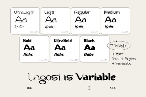 Lagosi - Free Pointed Serif Font
