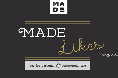 MADE Likes - Free Font – Pixel Surplus