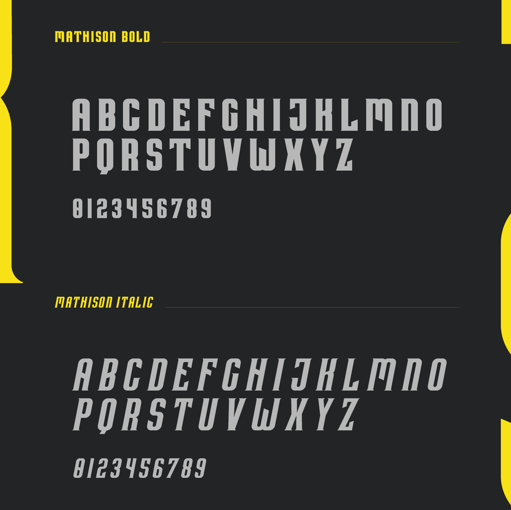 Mathison - Free Display Font - Pixel Surplus