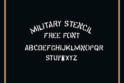 Military Stencil - Free Vintage Stencil Typeface - Pixel Surplus