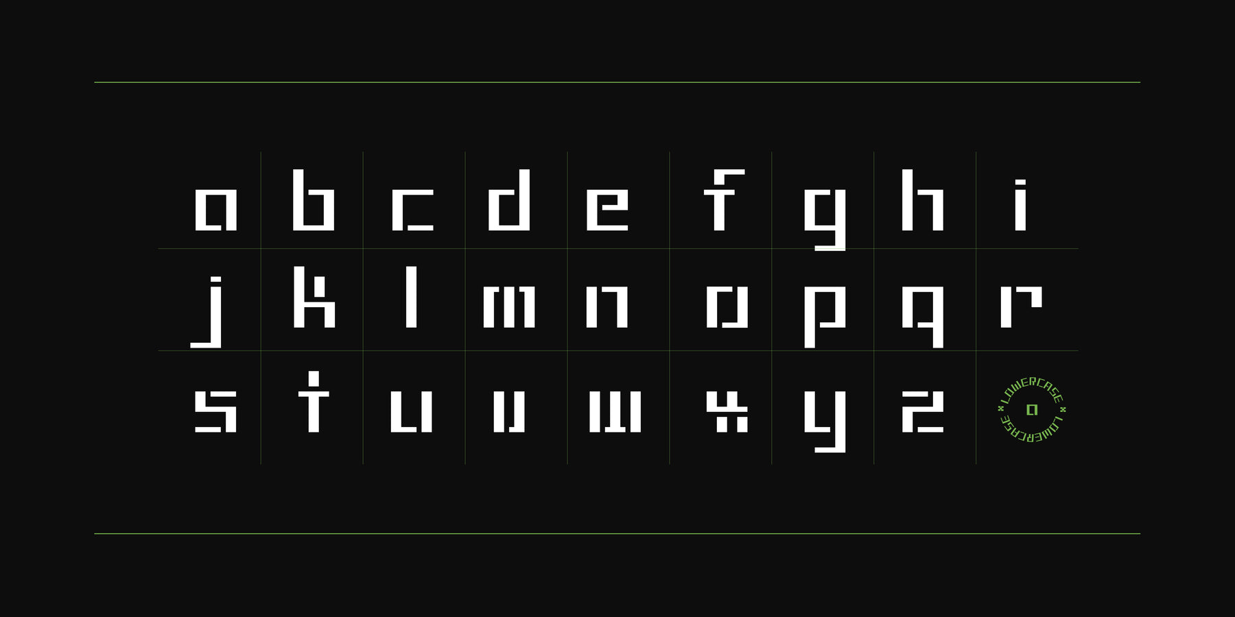 Modular Sans - Free Stencil Style Font – Pixel Surplus