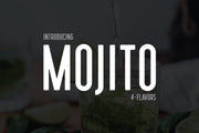 Mojito - Semi Condensed Sans Serif - 4 Fonts
