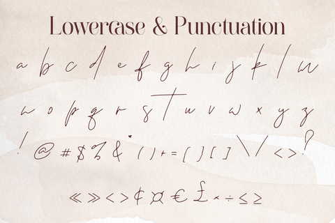 Montero - Signature Script Font