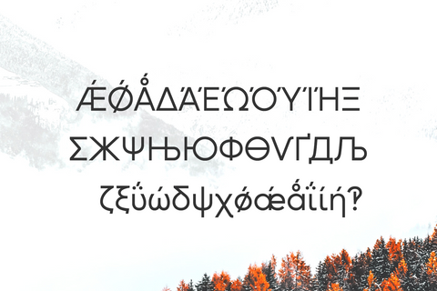 Mustica Pro - Geometric Sans Serif Font