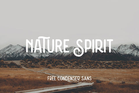 Nature Spirit - Free Vintage Sans Serif Font
