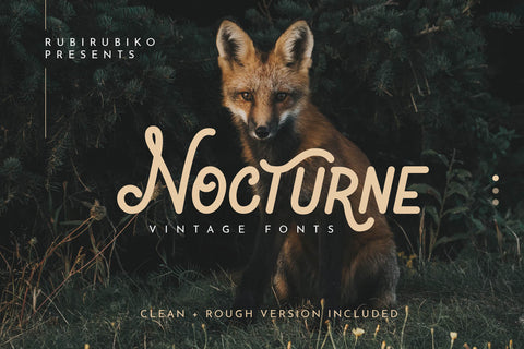 Nocturne - Free Vintage Font - Pixel Surplus