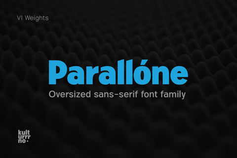 Parallone - Free Sans Serif Fonts