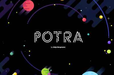 Potra - Free Display Font - Pixel Surplus