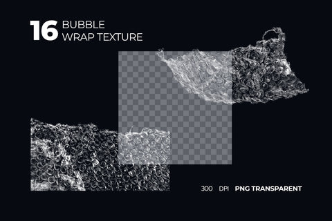 48 Plastic & Bubble Wrap Textures