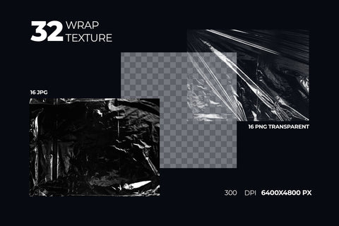 48 Plastic & Bubble Wrap Textures