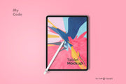 Free Stylish iPad Pro Mockup