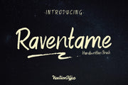 Raventame - Free Handwritten Brush Font - Pixel Surplus
