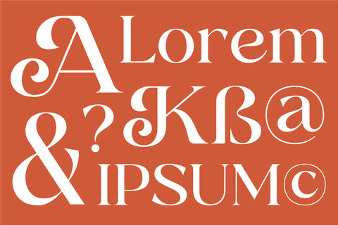 Machille - Display Typeface