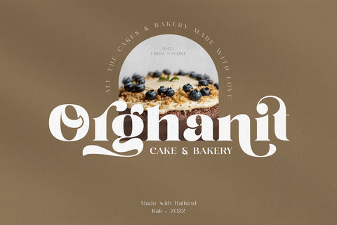 Balkind - Ornamental Serif Font