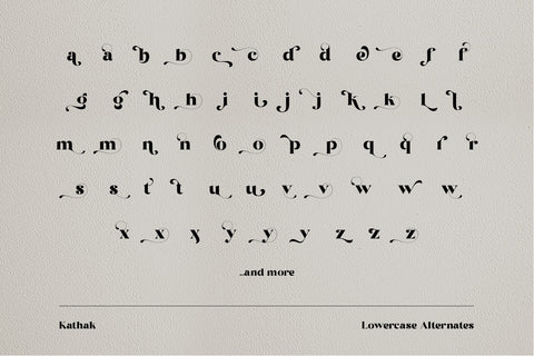 Kathak - Modern Classic Serif Font