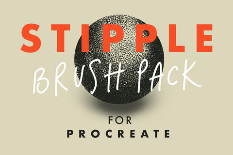 Free Procreate Stipple Brush Pack - Pixel Surplus