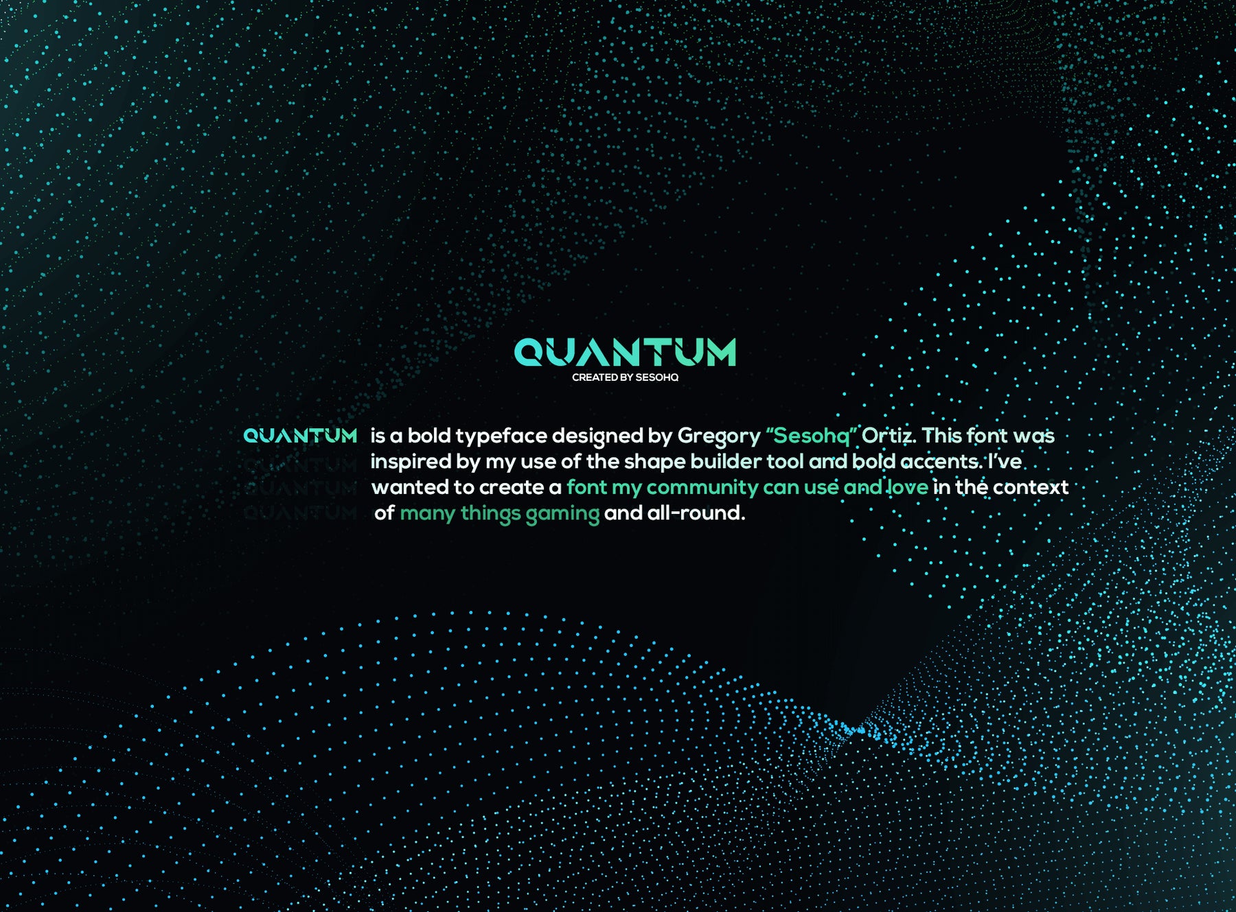 Quantum - Free Font – Pixel Surplus