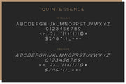 Quintessence - Elegant Sans Serif Font