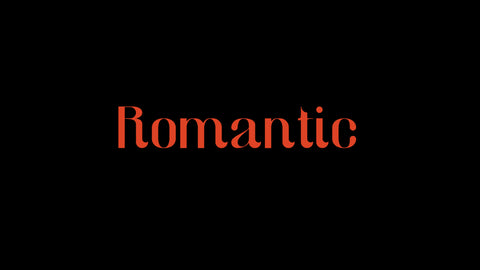 Romantic - Free Elegant Display Font