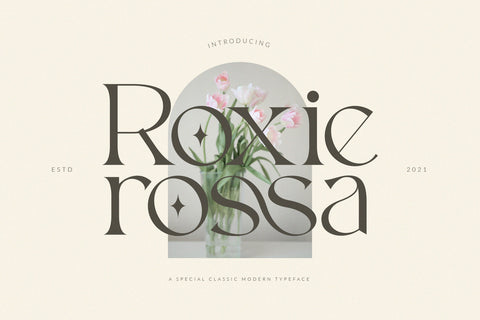 Roxie Rossa - Free Ligature Serif Font