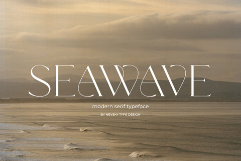 NT Seawave - Modern Serif Typeface