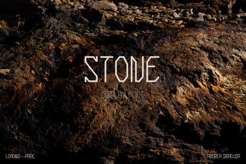 Stone - Free Display Font