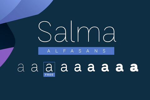 Salma - Free Sans Serif Font