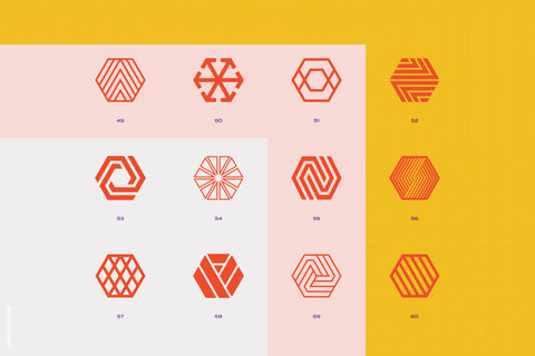 96 Geometric Shapes and Logo Marks Vol 2