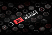 Futuristic UI Kit – 200 design elements