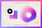 Grainy Shapes & Blurry Gradients Collection