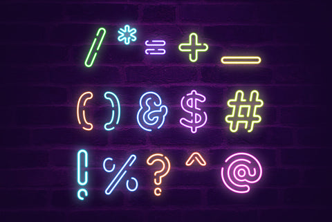 Neon One - Free Neon Style Font - Pixel Surplus