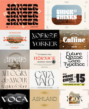 The Eclectic Font Bundle