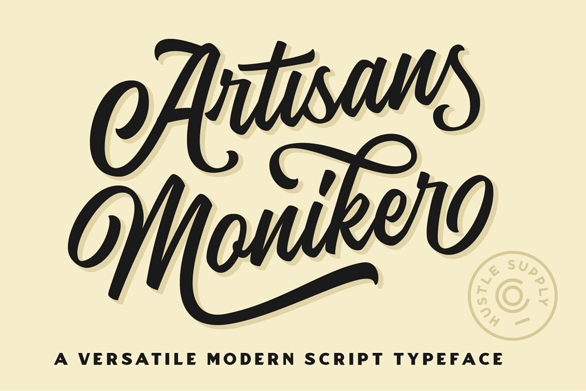 The Artisan's Moniker - Script Font – Pixel Surplus