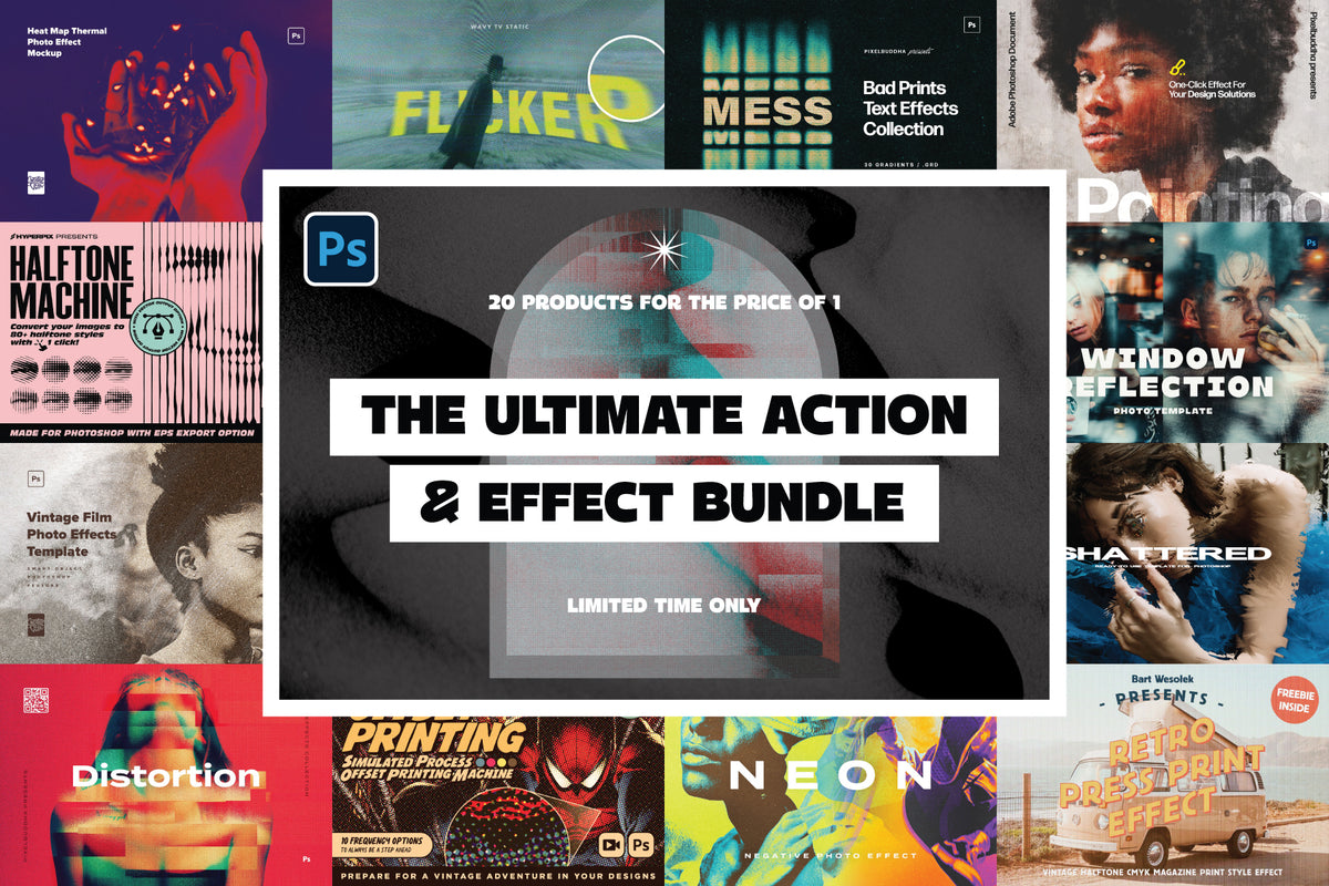 The Ultimate Action & Effect Bundle – Pixel Surplus