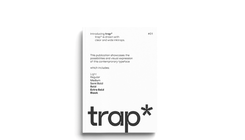 Trap* - Free Font