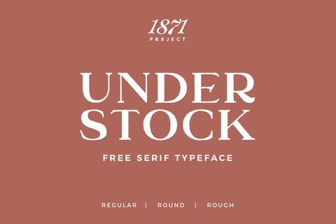 Understock - Free Vintage Serif Font