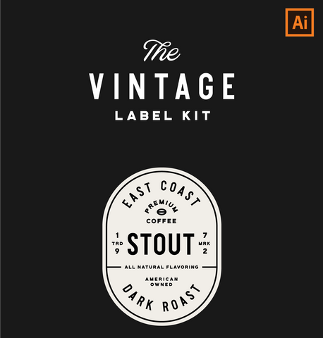 Free Vintage Label Kit