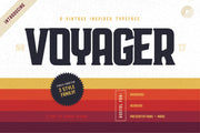 Voyager - Free Vintage Serif Typeface