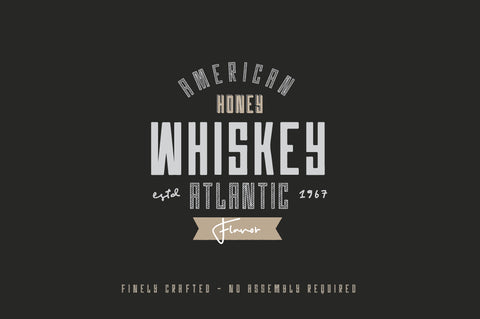 Whiskey Sour - Vintage Font Duo