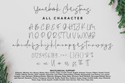 Yearbook Christmas - Free Script Font